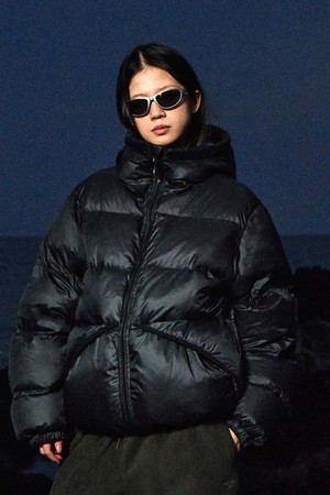 더 캄 바이컬러 헤비 다운패딩 MPJ111/ 2color