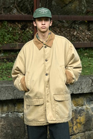 슬로우 레코드 보아 카라 헌팅 자켓 MJK131 / 3color