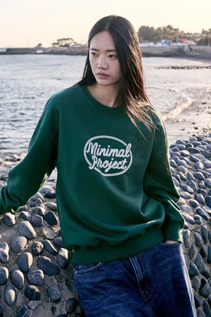 코지 오버핏 맨투맨 티셔츠 MMT143-Z / 3color