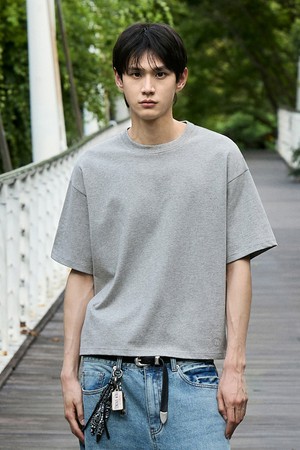 리파인드 크롭 반팔 티셔츠 MST181C / 3color
