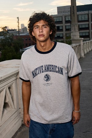 플루크 아메리칸 빈티지 링거 티셔츠 FST357 / 6Color