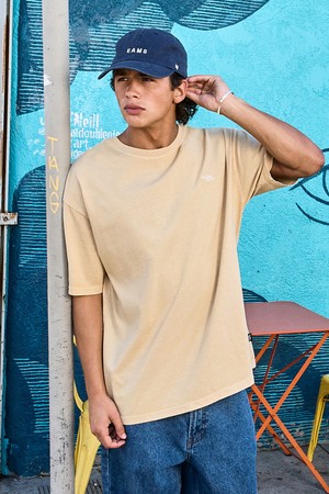 플루크 슬램 로고 피그먼트 반팔 티셔츠 FST749 / 9color