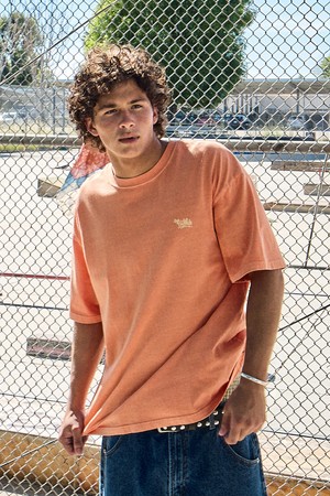 플루크 그래피티 로고 피그먼트 반팔 티셔츠 FST750 / 4color