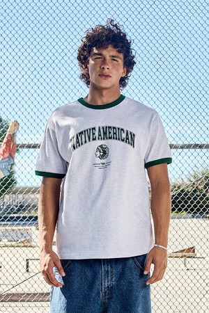 플루크 아메리칸 빈티지 링거 티셔츠 FST357 / 6Color