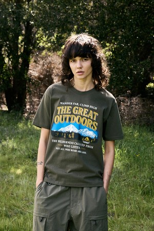 플루크 어치브 그레이트 그래픽 반팔 티셔츠 FST349 / 4Color