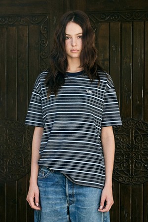 플루크 레트로 스트라이프 반팔 티셔츠 FST343 / 3Color