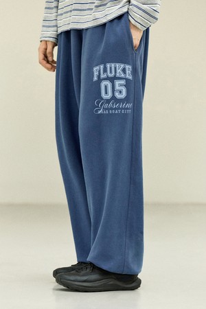 05 넘버 그래픽 피그먼트 조거 팬츠 FTP210-Z / 4Color