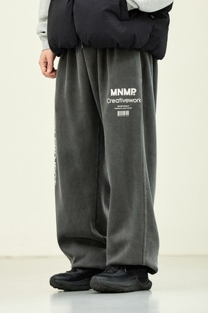 파티나 피그먼트 기모 헤비웨이트 조거 팬츠 MTP307 / 4COLOR