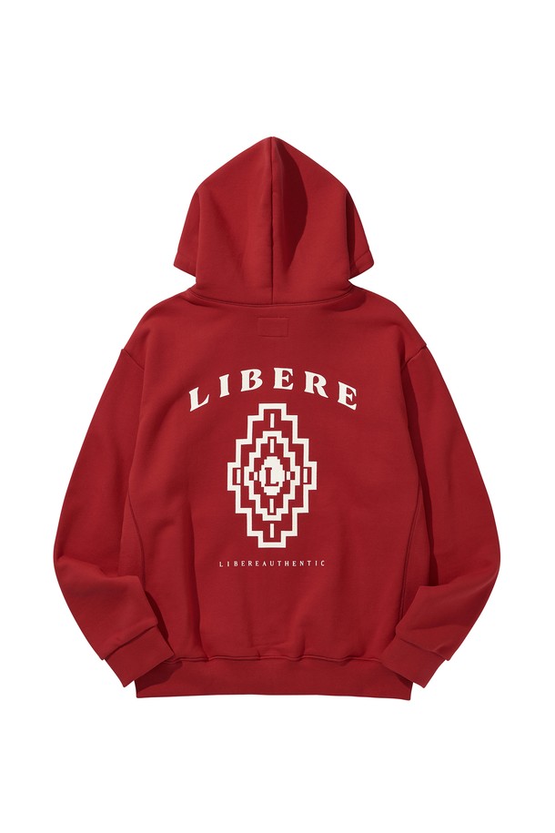 LIBEREKOREA - 후디 - CHIMAYO HOODIE / RED