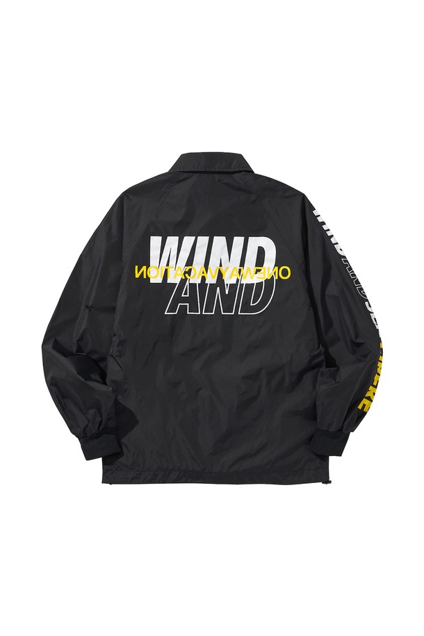 LIBEREKOREA - 블루종/점퍼 - WDS X LIBERE COACH JACKET / BLACK