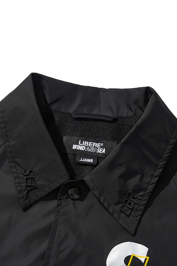 LIBEREKOREA - 블루종/점퍼 - WDS X LIBERE COACH JACKET / BLACK