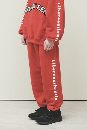 W.L SWEATPANTS / RED