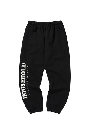 H LOGO SWEATPANTS / BLACK