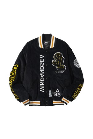 WDS X LIBERE VARSITY JACKET / BLACK