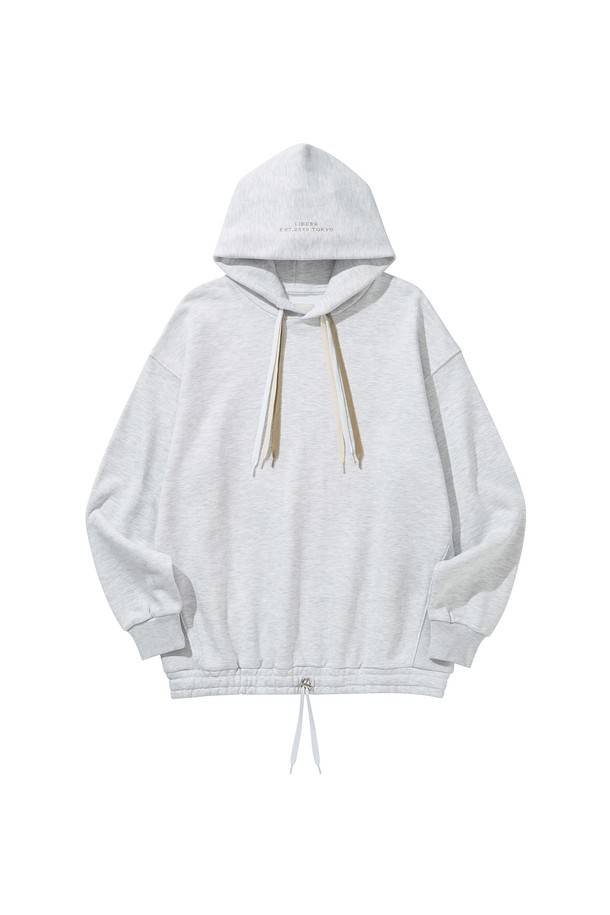 MULTI STRING HOODIE / M GRAY_LIBEREKOREA