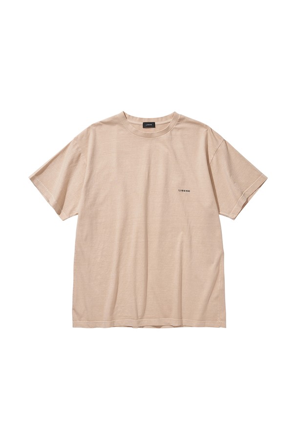 LIBEREKOREA - 반팔티셔츠 - RELAXED SS T-SHIRT / BEIGE