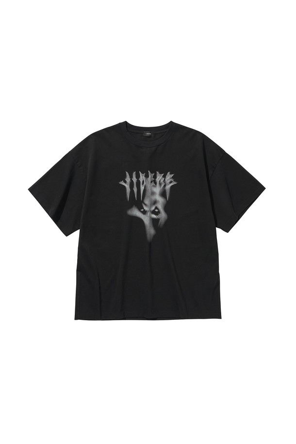 LIBEREKOREA - 반팔티셔츠 - GHOST SS T SHIRT / BLACK