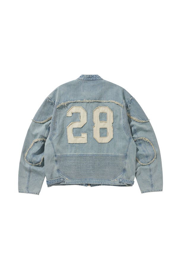 LIBEREKOREA - 블루종/점퍼 - DENIM BIKER JACKET / BULE