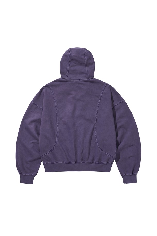 LIBEREKOREA - 블루종/점퍼 - GRZ ZIP-UP HOODIE / PURPLE