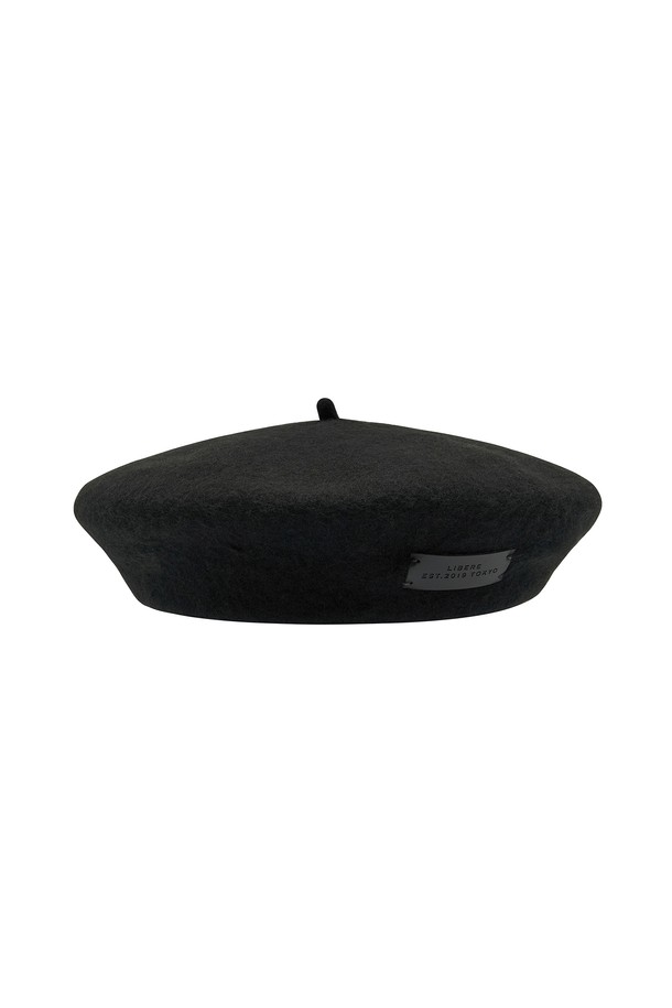 LIBEREKOREA - 모자 - PARADISE BERET / BLACK