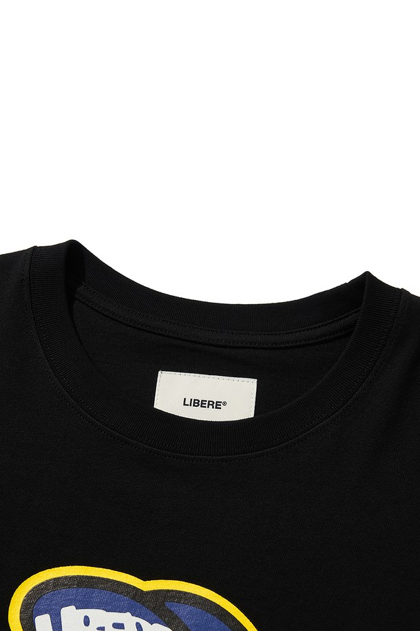 LIBEREKOREA - 긴팔티셔츠 - CHEEKY LONG SLEEVE / BLACK