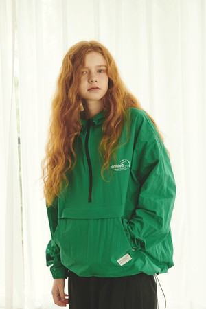 PACKABLE ANORAK JACKET / GREEN