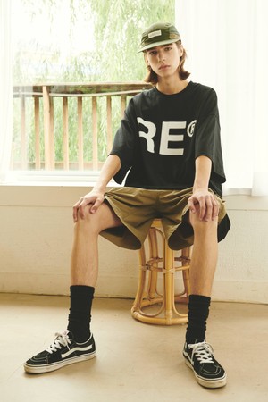 W.DEKA SS TEE / BLACK