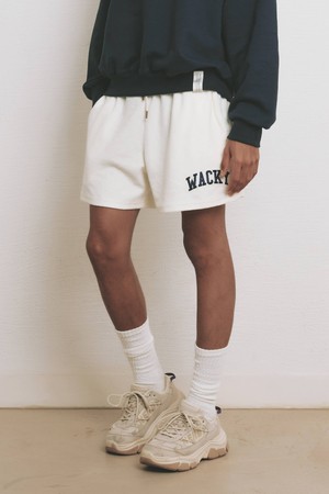 TW WACKY SHORT PANTS / WHITE