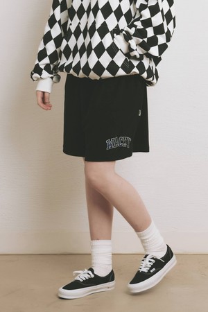 TW WACKY SHORT PANTS / BLACK