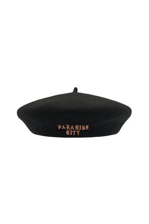 PARADISE BERET / BLACK