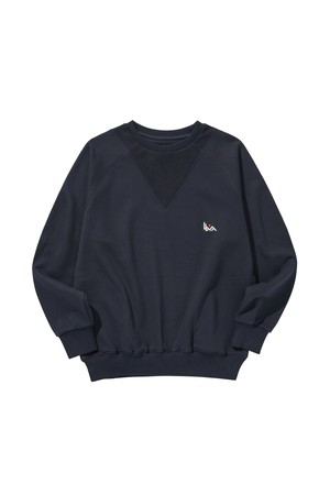 SPORTS CREW SWEAT / NAVY