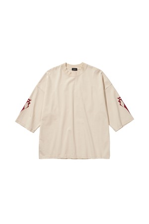 FOOTBALL T-SHIRT / BEIGE