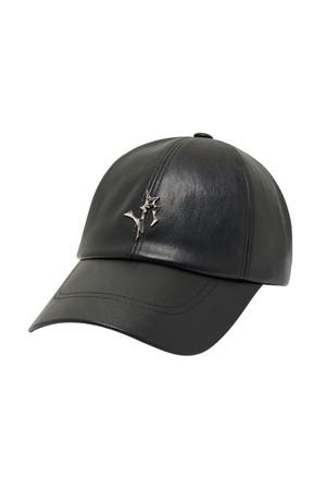 CLASSIC LEATHER CAP / BLACK