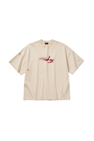 RUDE SS T SHIRT / BEIGE