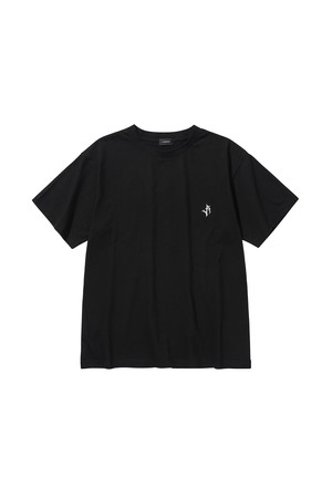 LOGO SS T SHIRT / BLACK