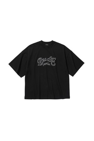 RUDE OVER T-SHIRT / BLACK