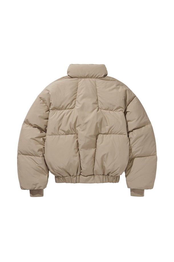 LIBEREKOREA - 다운/패딩 - MODIFIED CROSS PUFFER JACKET / BEIGE