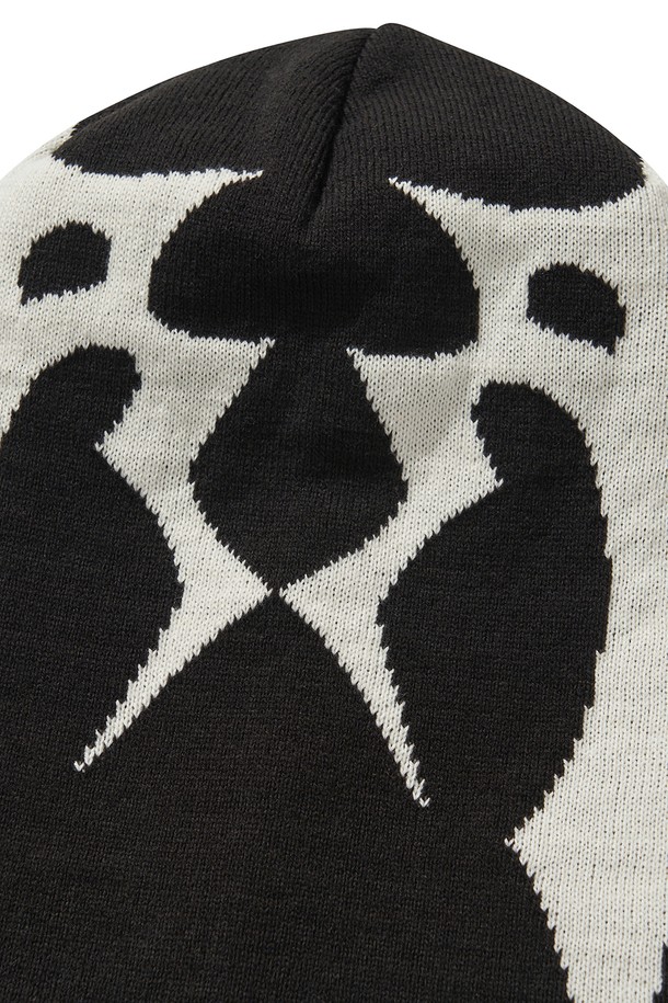 LIBEREKOREA - 모자 - GHOST BALACLAVA BEANIE / BLACK