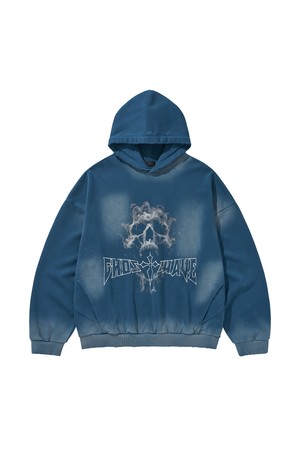 GHOST REPLICATION HOODIE2 / BLUE