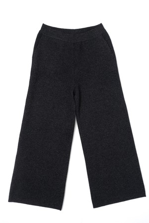 [22FW] CASHMERE 100% WIDE KNIT PANTS ( 3 COLOR )