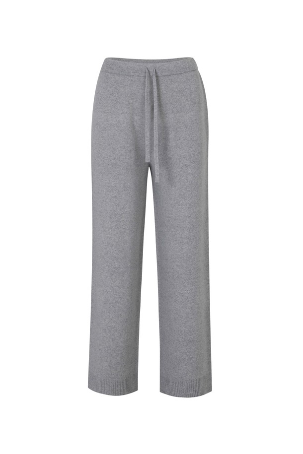 CALLAITE - 팬츠 - [23FW] Cashmere-Blend Whole Garment Drawstring Pants