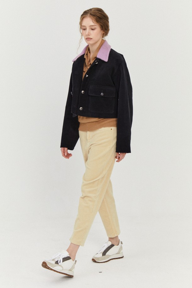 CALLAITE - 자켓 - Callaite Qiltting-Lined Cotton-Corduroy Jacket