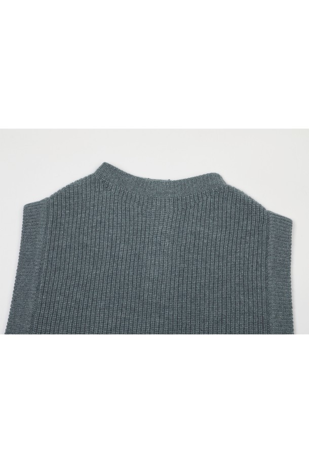 CALLAITE - 베스트 - [23FW] Cashmere Mock-Neck Sweater Vest