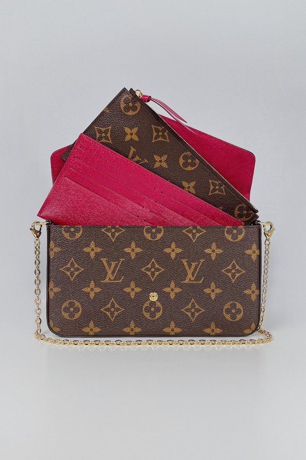 LOUIS VUITTON - 크로스백 - 루이비통 포쉐트 펠리시 모노그램 M61276