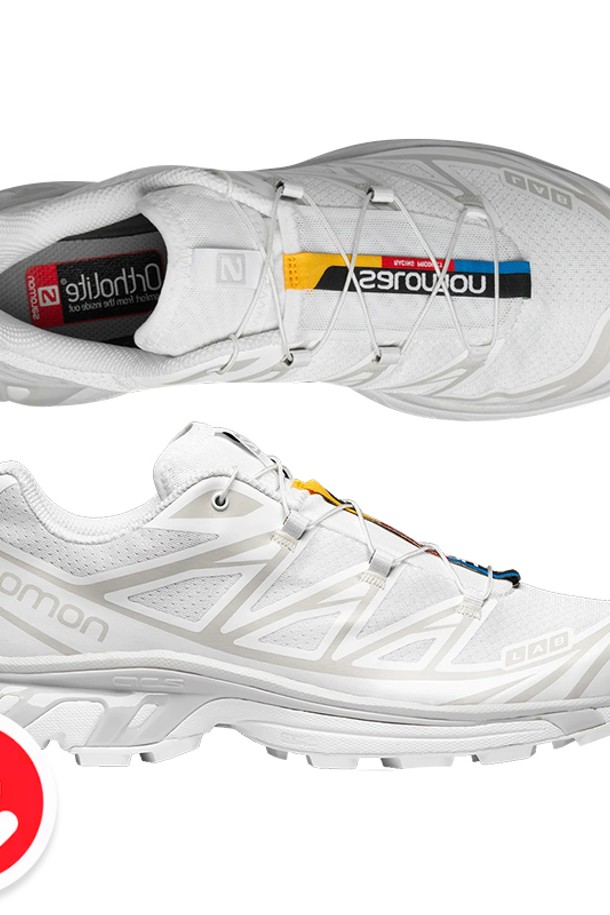 Salomon - 스니커즈 - 살로몬 XT-6 ADV 화이트 루나락 L41252900