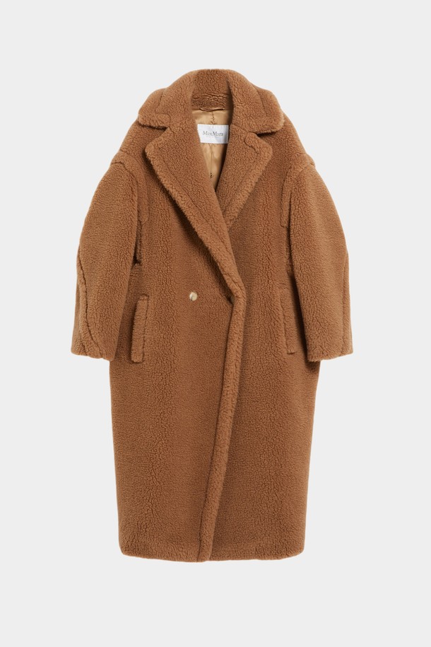 MAX MARA - 코트 - 막스마라 테디베어 카멜 아이콘 코트 TEDDY