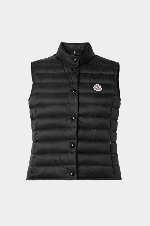 MONCLER - 점퍼 - 몽클레어 리안 베스트 블랙 여성 경량 패딩조끼