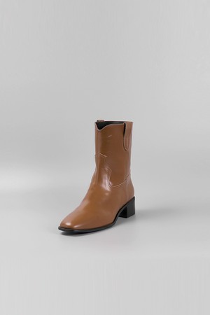 [리퍼브] Western Ankle Boots LC126_4cm