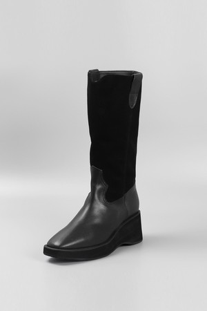 [리퍼브] Platform Long Boots LC194_6cm