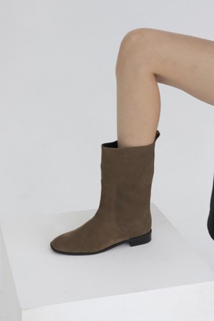 Suede Half Boots LC350_3colors